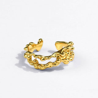 Coffee Ring 18K Guldpläterat