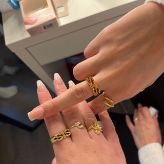 Sis Ring 18K Guldpläterat