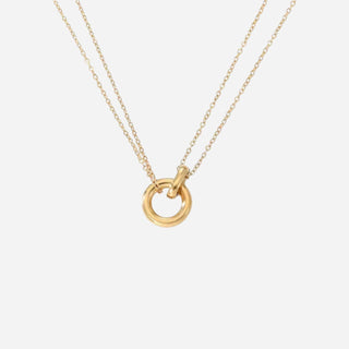 Orbit Halskedja 18K Guldpläterat