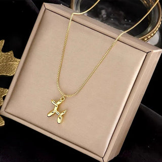 Small Dog Halskedja 18K Guldpläterat