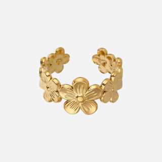 Flora Ring 18K Guldpläterat