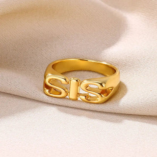 Sis Ring 18K Guldpläterat