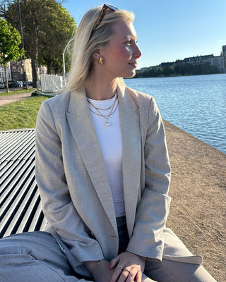 Chunky Örhängen 18K Guldpläterat