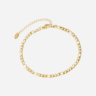 Figaro Armband 18K Guldpläterat 5mm