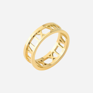 Roman Ring 18K Guldpläterat