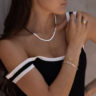Flat Snake Choker 5mm