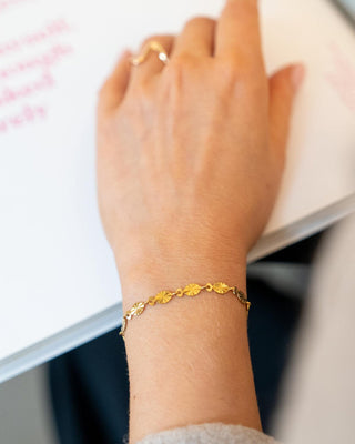 Sunburst Armband 4mm – guldarmband, bild 3 | Callisto Jewellery
