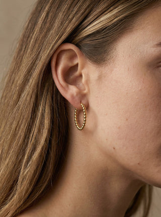 Ball Hoops 18K Guldpläterat