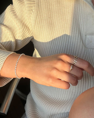 Zirconia Wrap Ring 18K Guldpläterat