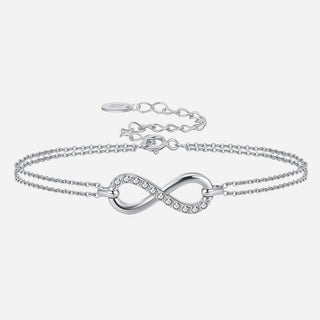 Zirconia Infinity Armband