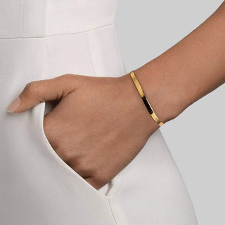 Snake Choker + Armband Smyckesset 18K Guldpläterat