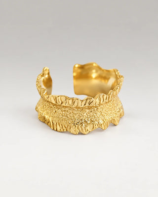 Crush Ring 18K Guldpläterat