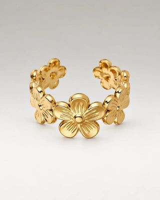 Flora Ring 18K Guldpläterat