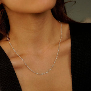 Twisted Chain Halskedja 1.5mm