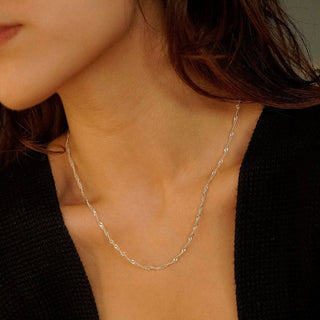 Twisted Chain Halskedja 1.5mm