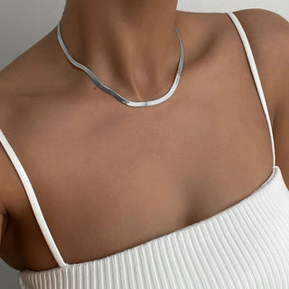 Flat Snake Choker 5mm