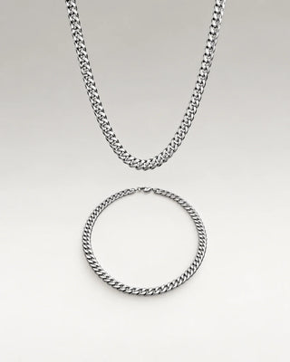 Panzer Choker + Armband Smyckesset