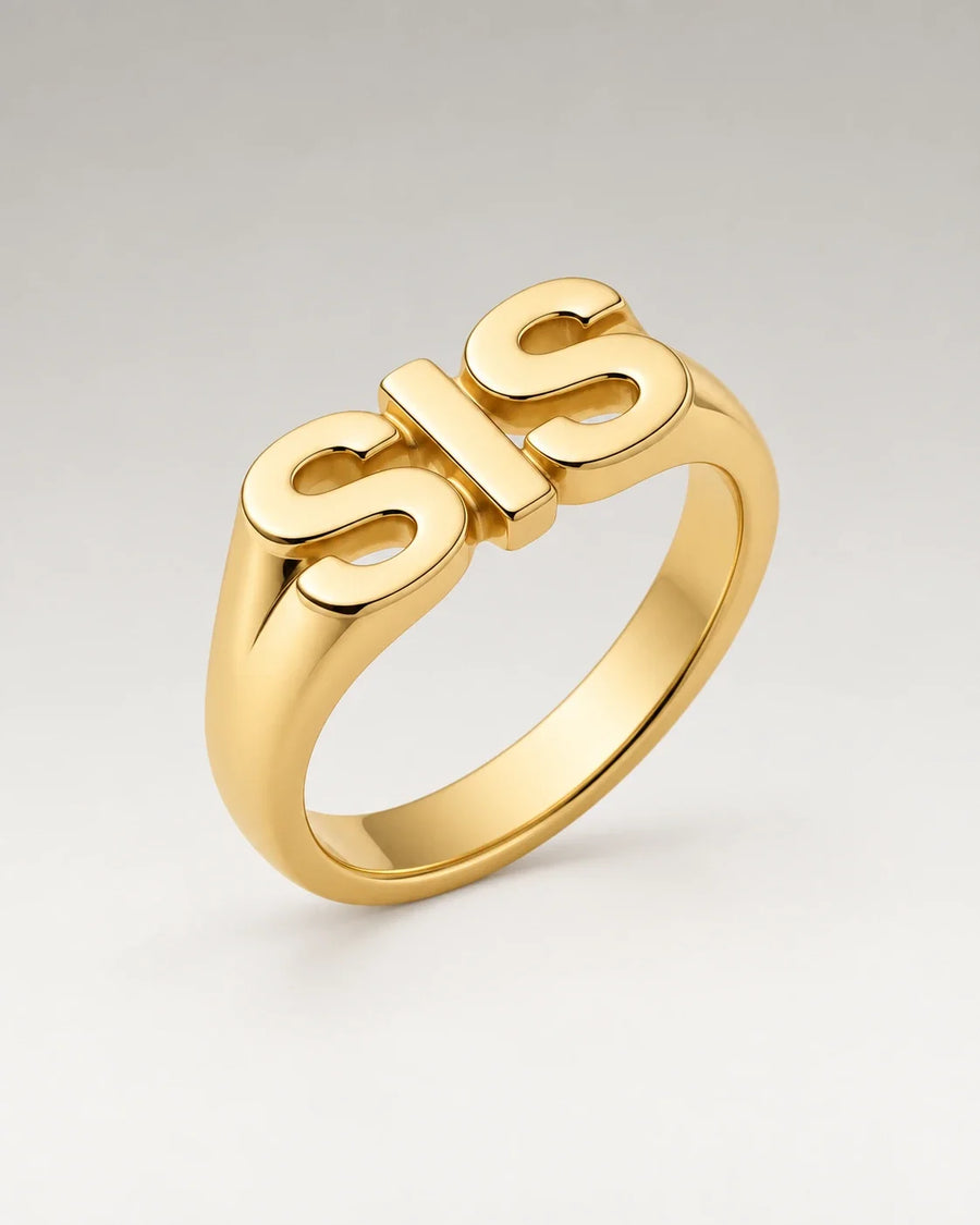 Sis Ring 18K Guldpläterat