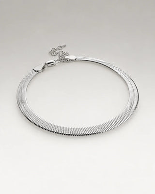 Flat Snake Armband 4mm
