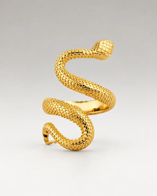 Snake Ring 18K Guldpläterat