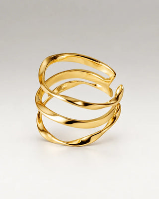 Stacking Ring 18K Guldpläterat