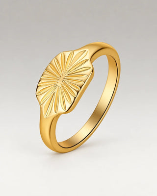 Sunray Ring 18K Guldpläterat